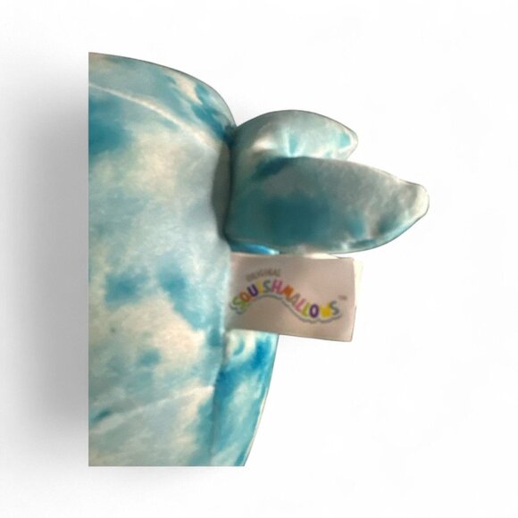 Squishmallows Danika The Blue Crinkle Tie-Dye Dolphin Stuffed Toy 12" Inch Plush - Picture 6 of 6